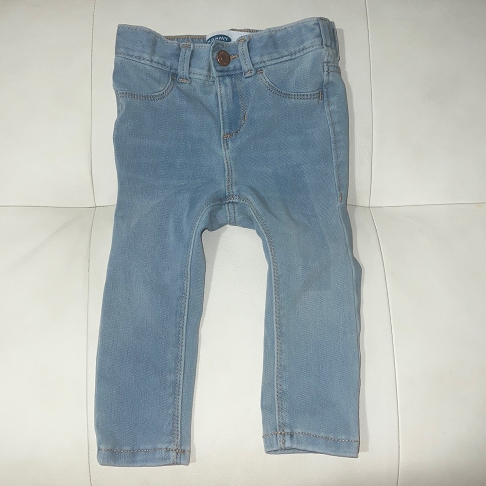 Old Navy denim ballerina jeans for toddler girl